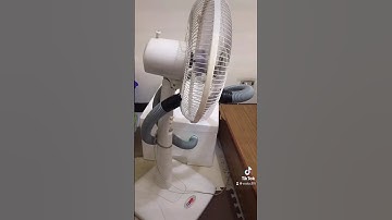 cách giả nhiệt mùa hè bằng quạt hơi nước tự chế