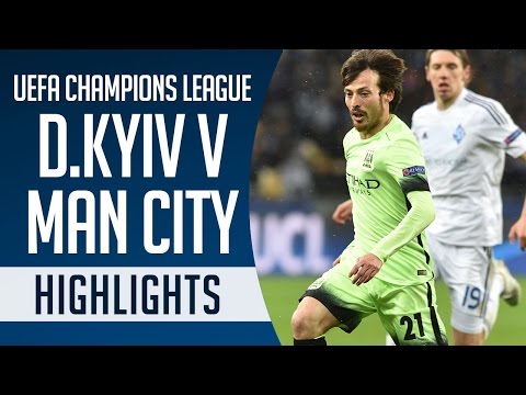 Dynamo Kyiv 1-3 Manchester City - UEFA Champions League 24.02.2016 | Goals and Highlights