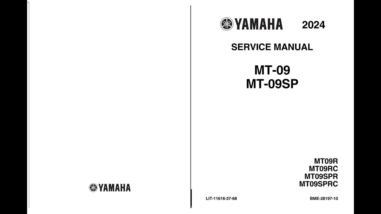 YAMAHA MT-09 サービスマニュアル ヤマハ発動機 MT-09/MT09 ABS（1RC8/B878/2DRC/2DRM） ヤマハ サービス