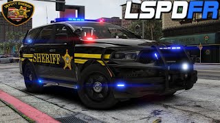 GTA 5 LSPDFR | Franklin County Sheriff | Ohio Sheriff | #lspdfr
