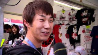 Lee McKenzie - Suzuka fans [BBC] F1 2011 Japanese GP
