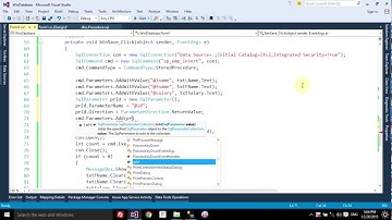 دورة قواعد البيانات Microsoft SQL Server 2012 - الدرس العشرون - ReturnValueOutParameter