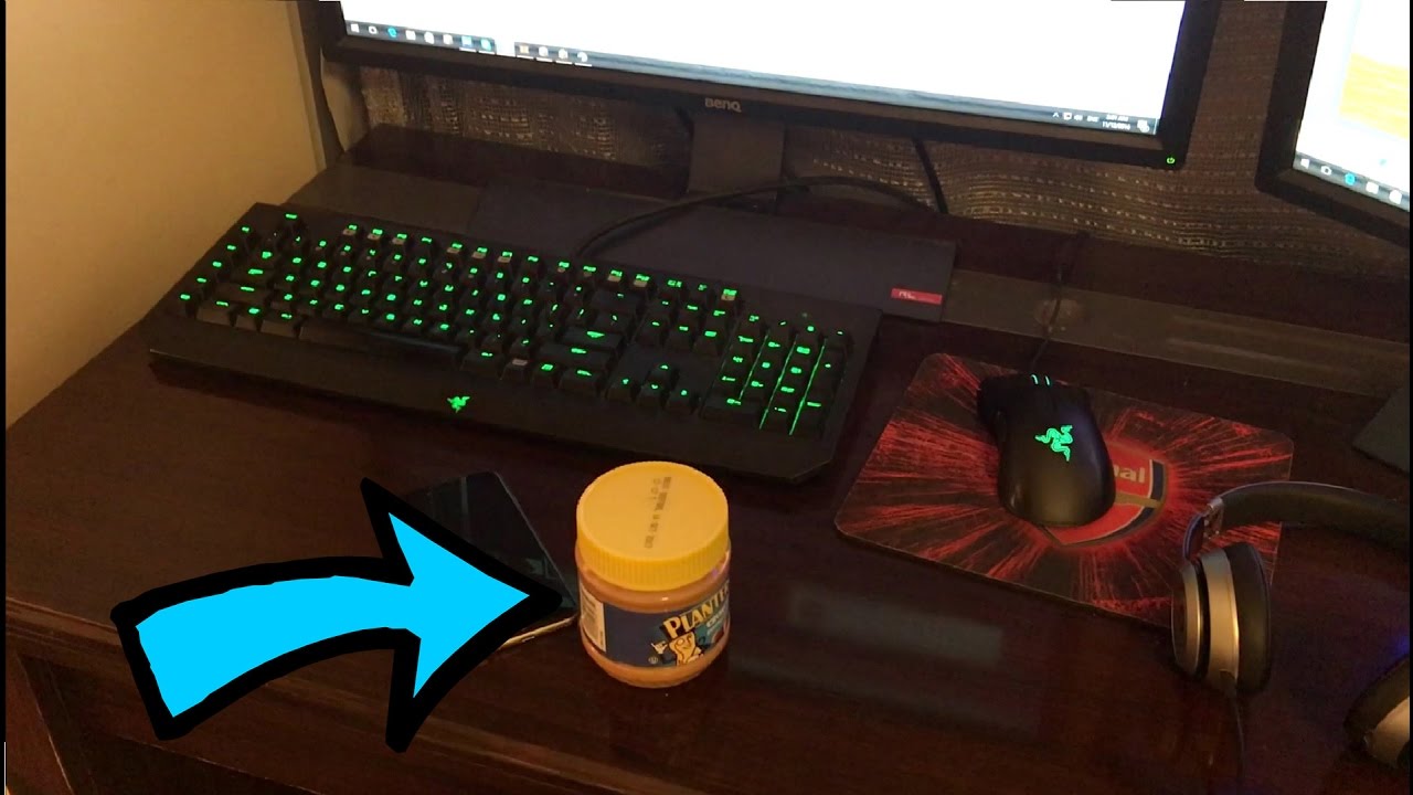 abusing peanut butter