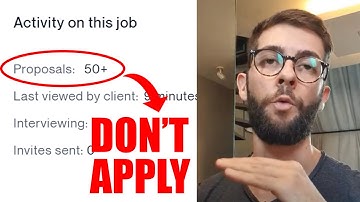 Avoid Jobs That Received Too Many Proposals on Upwork