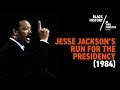 Jesse Jackson's Presidential Campaign Quiz