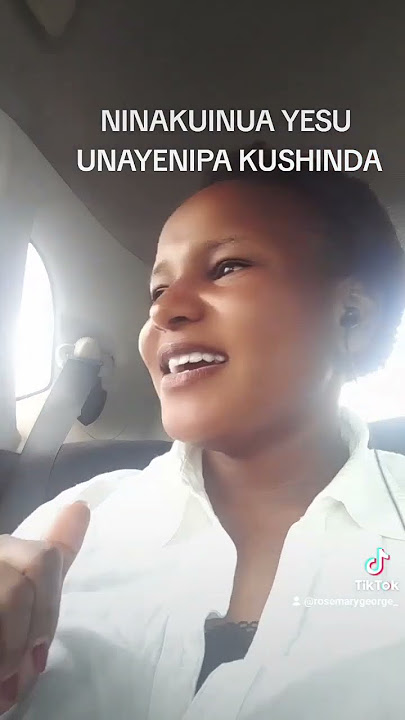 #Ninakuinua yesu