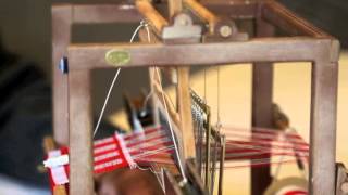 Minyatür Ahşap Dokuma Tezgahı - Miniature Wooden Weaving Loom Resimi