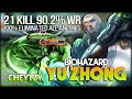 21 Kill 90.2% WR! Biohazard Yu Zhong Brutal War Everywhere by CHEYTZY - Mobile Legends: Bang Bang