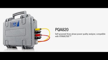 Three Phase Energy Logger & Power Quality Analyzer   PQA820 HT Instruments