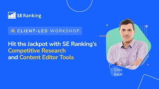 Hit the Jackpot with SE Ranking’s Competitive Research and Content Editor Tools
