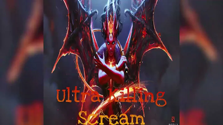 Queen of Pain’s Ultra Killing Scream ! dota 2 replay !