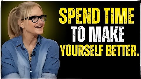 Unlock Your True Potential | Spend Time to Make Yourself Better || Mel Robbins #motivation