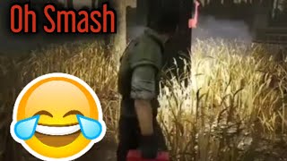 Smash wasted the flash grenade on Spirit since she already teleported away LMAO!