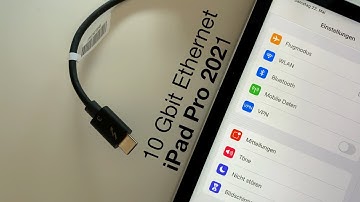 10 GbE with iPad Pro 2021