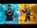 Official md rihan vs random player free fire custom gameplay youtube ngofficialmdrihan