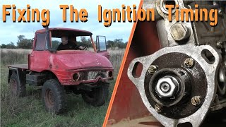 The Red Mog - Fixing the Ignition Timing - OM615 Engine