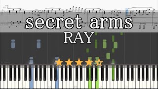 Secret Arms Ray ピアノ 楽譜 中級上級 Piano Tutorial Wscore アニメTo Loveる -とらぶる- ダークネス 2Ndop リクエスト曲