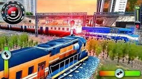 Train Racing Games 3D 2 Player - Railway Station Train Simulator - AndroidGamePlay#2