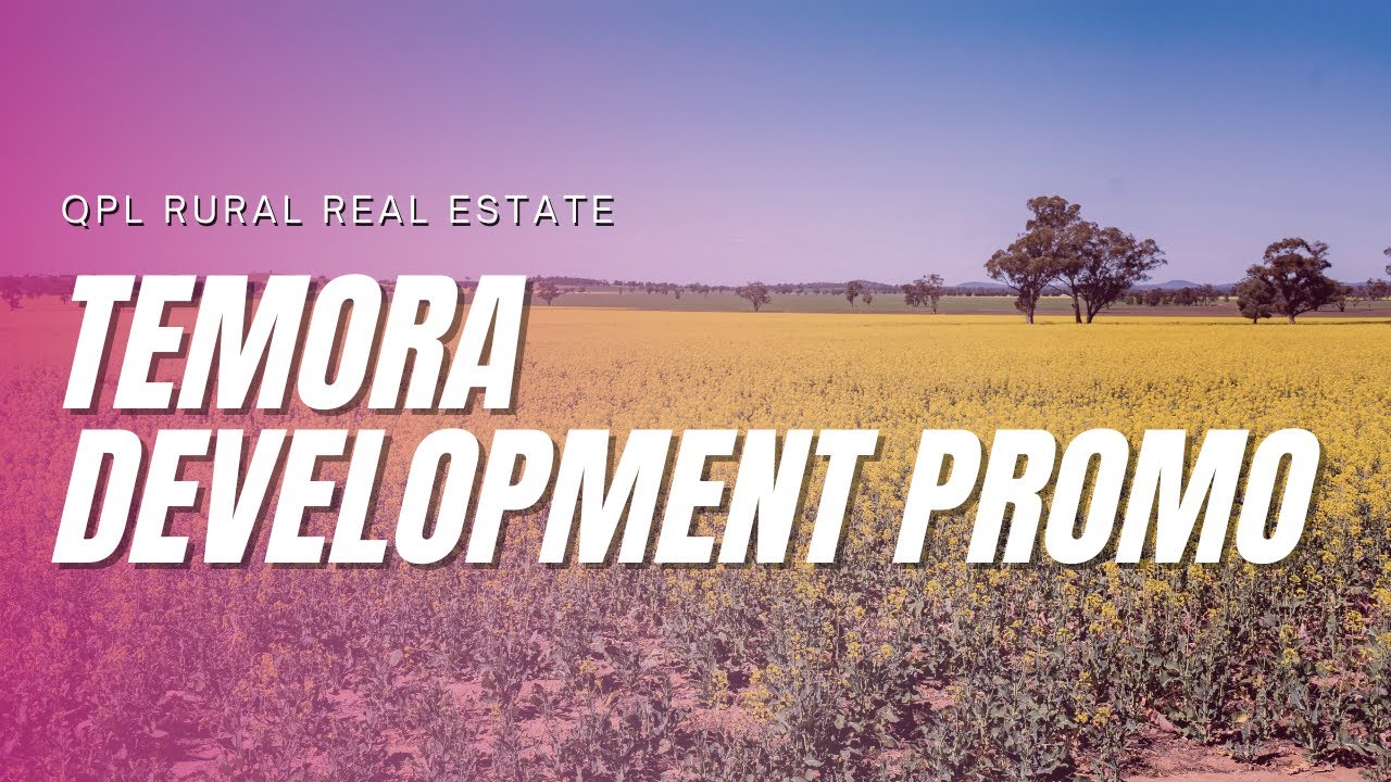 Temora Development Promo QPL Rural Real Estate YouTube