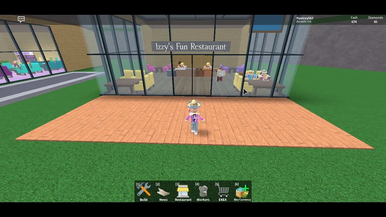 NEW OUTSIDE AREA AND ENGLISH FOOD!! Restaurant Tycoon 2 YouTube