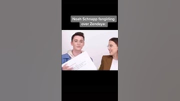 Noah Schnapp fangirling over Zendaya #shorts #fyp 💕💕