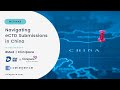 Navigating eCTD Submissions in China – Webinar