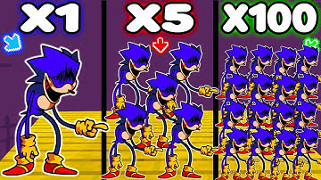 FNF Character Test | Gameplay VS Playground | SONIC.EXE (FNF SUPER SONIC SMACKDOWN (WAVE 1))