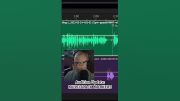 Adobe Audition Update : New Multitrack Markers #adobeaudition #audition #adobeupdate #auditionupdate