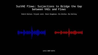 2007.02731 - SurVAE Flows: Surjections to Bridge the Gap between VAEs and Flows