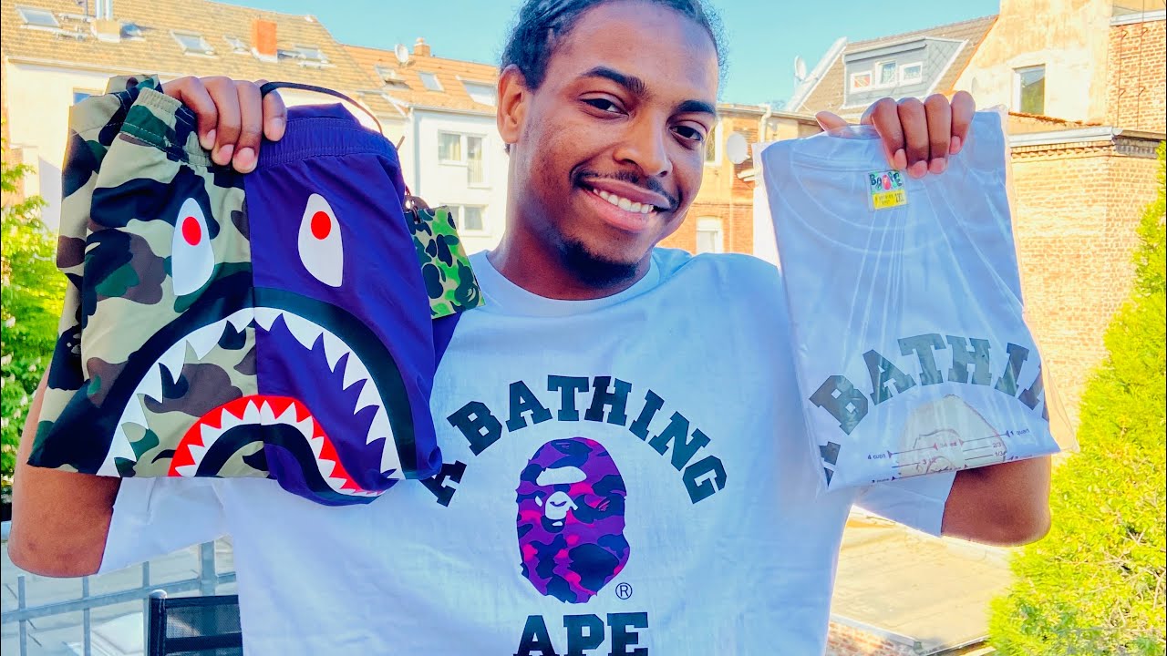 Bape Sizing Guide! Pusha-T 1St Camo Shark X A Bathing Ape!