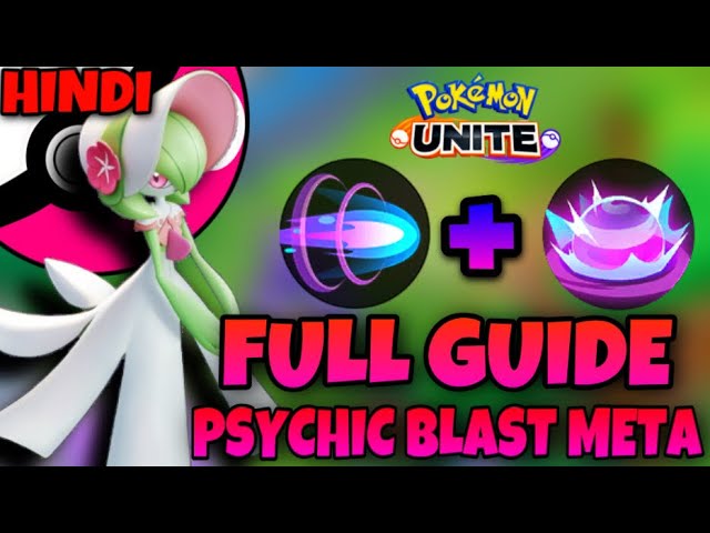 Pokémon Unite Gardevoir BEST Build Guide!😈 (Master Gardevoir Gameplay,  Moveset & Held Item Build) 