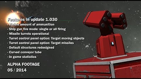 Space Engineers - Missile Turrets, Redesigned default structures, Ship gun fire mode