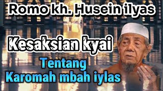 Kesaksian kyai tentang karomah mbah ilyas!! Kh. Husein ilyas. @Sentrasantri