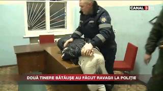 Două chișinăuience s-au bătut în secția de poliție