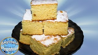 Пышный Манник на кефире, Быстро,  Просто и Вкусно