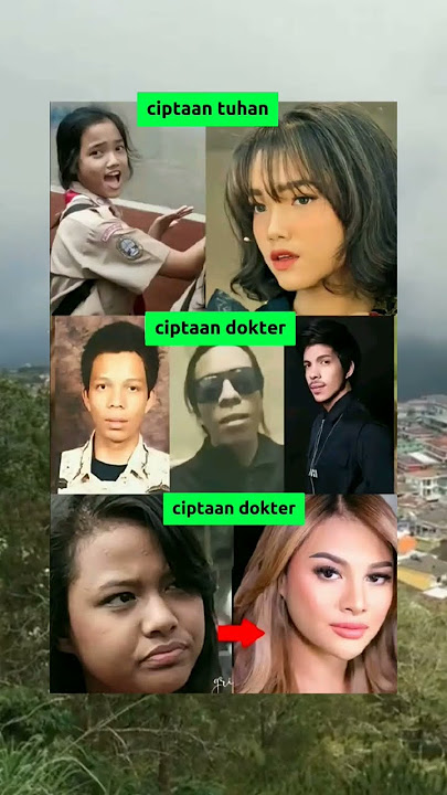 transformasi dulu dan sekarang #attahalilintar #aurelhermansyah #fuji