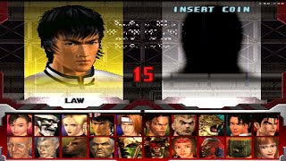 Tekken 3 - Forest Law (Arcade Mode)
