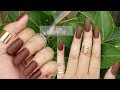 HOW TO DO NAIL EXTENSION AT HOME | DIY | 10 MIN