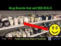 People always miss these popular mug brands when thrifting
