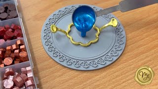 видео: Как сделать синюю сургучную печать 💙🩵 Пошаговое руководство по созданию сургучной печати (заверша... картинка: Как сделать синюю сургучную печать 💙🩵 Пошаговое руководство по созданию сургучной печати (заверша...