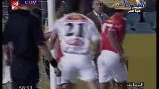 الشوط الثانى من مباراة | الاهلى و الزمالك فى نهائى كاس مصر 2006م (تعليق مدحت شلبى)