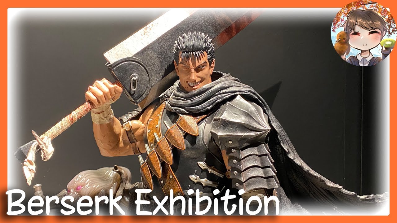 Berserk Exhibition , Osaka, Japan (Figures, Art, Merch Manga