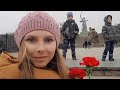 vlog ❄ Наш выходной / Несем цветы на Мамаев курган. Родина-мать