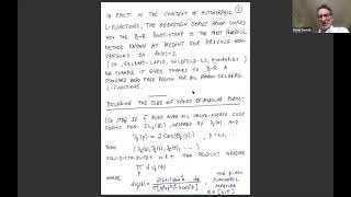 Plancherel measure of Hecke eigenvalues and bounded window cutoff for random walks of RamanujanGraph