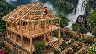 Timber Frame Construction by Hand — From First Cut to Full Assembly, Off Grid