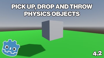 Picking Up, Dropping and Throwing Physics Objects | Godot 4.2 Tutorial (GDScript)