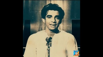 K J Yesudas sings in the studio.