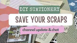 SAVE YOUR SCRAPS ☆ Craft With Me &amp; Chat