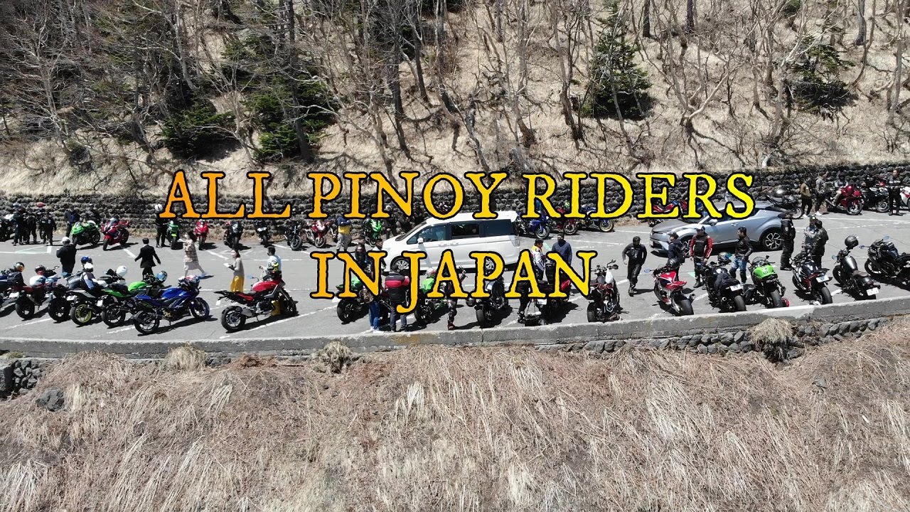 ALL PINOY RIDERS IN JAPAN GRAND MEETUP - YouTube