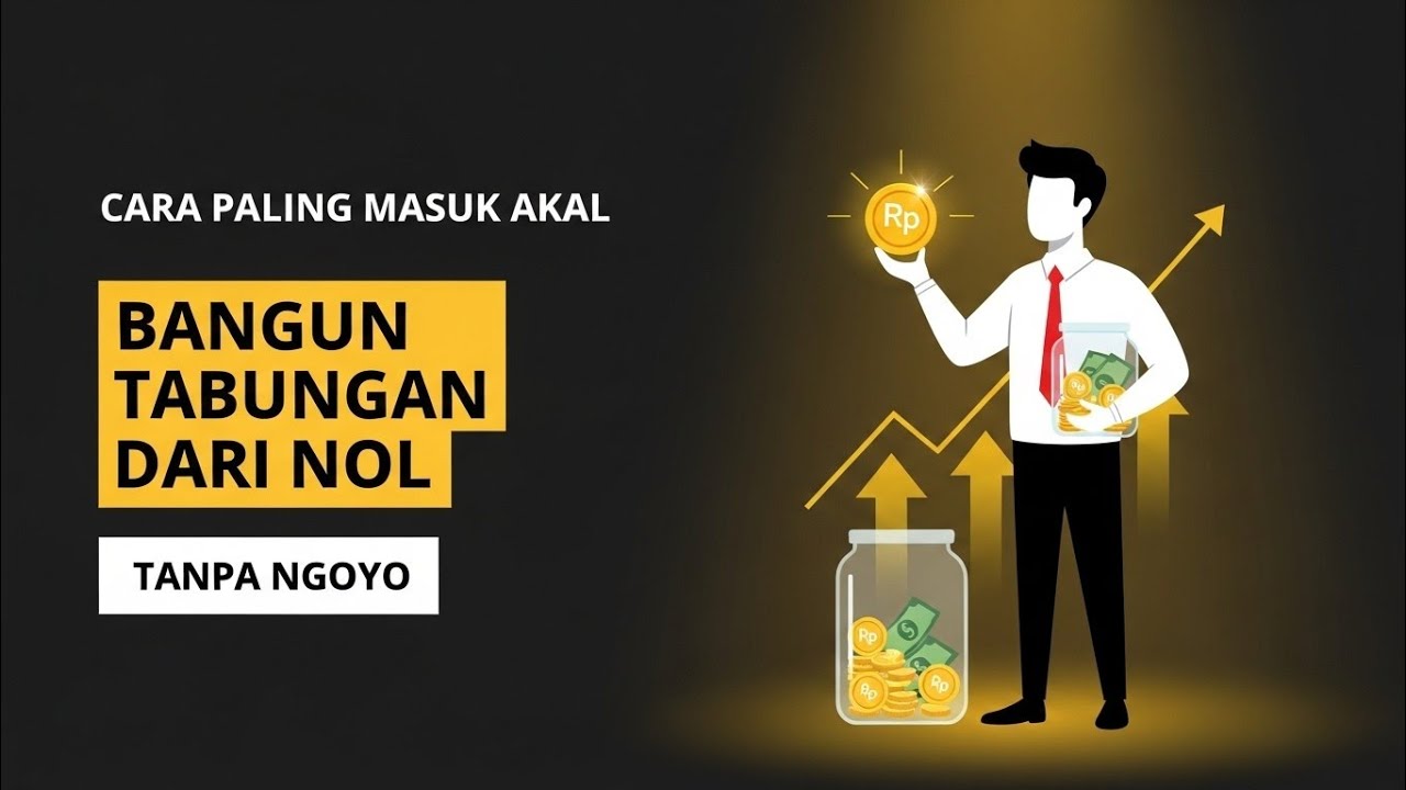 Cara Paling Masuk Akal Bangun Tabungan dari Nol 💰 Tanpa Ngoyo, Tanpa Drama!